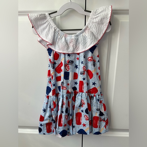 Bonnie Jean Girls Patriotic July 4th Dress (Size 2/2T) - Picture 2 of 4